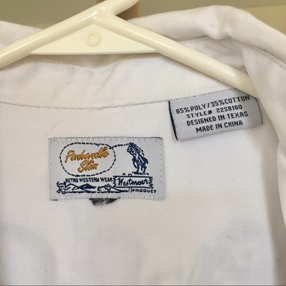 Panhandle Slim Vintage Western Pearl Snap Shirt - Picture 6 of 7